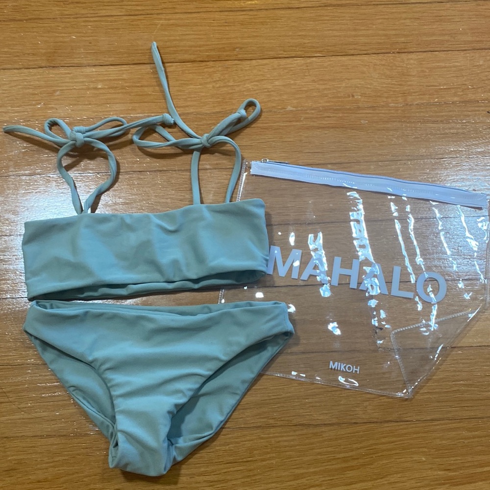 Mikoh Mini -Girls Green Bikini
